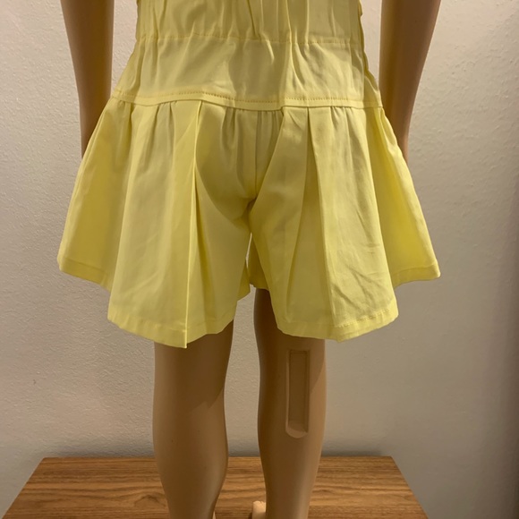 Byblos Toddler Girls Yellow A-Line Shorts Size 3 NWT. - Picture 3 of 6